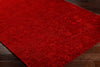 Heavenly Solid Red Plush Rug