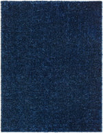 Heavenly Solid Navy Plush Rug