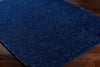 Heavenly Solid Navy Plush Rug