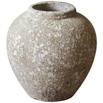 Cement Pot Pompeii Style Handmade Art Jar Pot