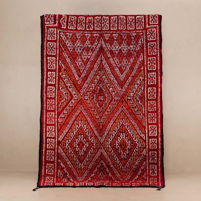 Chafika - vintage beni mguild rug