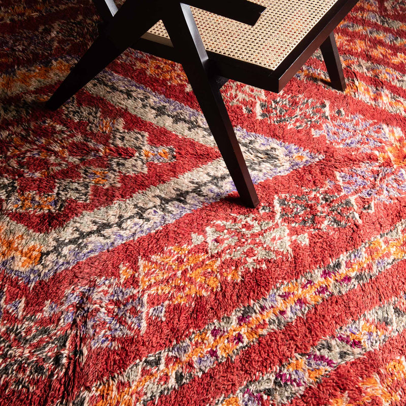 Chakira - vintage beni mguild rug