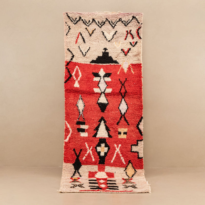 Chamsi - vintage boujad rug