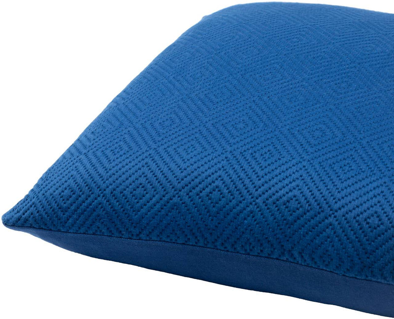 Ichtegem Bright Blue Pillow Cover