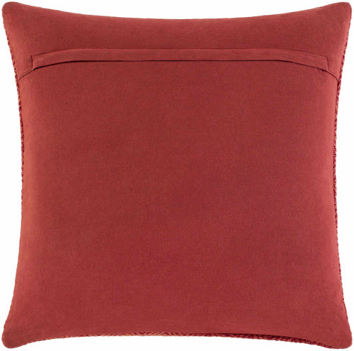 Ichtegem Dark Coral Pillow Cover