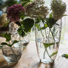 Clear Art Glass Vase