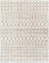 Monarch Cream&Tan Trellis Plush Rug