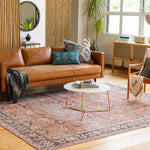 Ganyangan Red Washable Rug