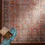 Ganyangan Red Washable Rug