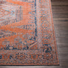 Taber Burnt Orange Washable Rug