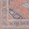 Taber Burnt Orange Washable Rug