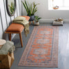 Taber Burnt Orange Washable Rug