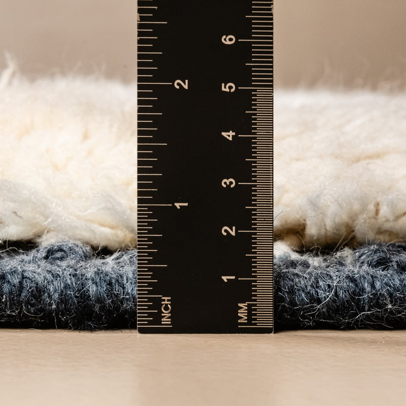 Contrast Canvas - Luxury Shag Moroccan Rug
