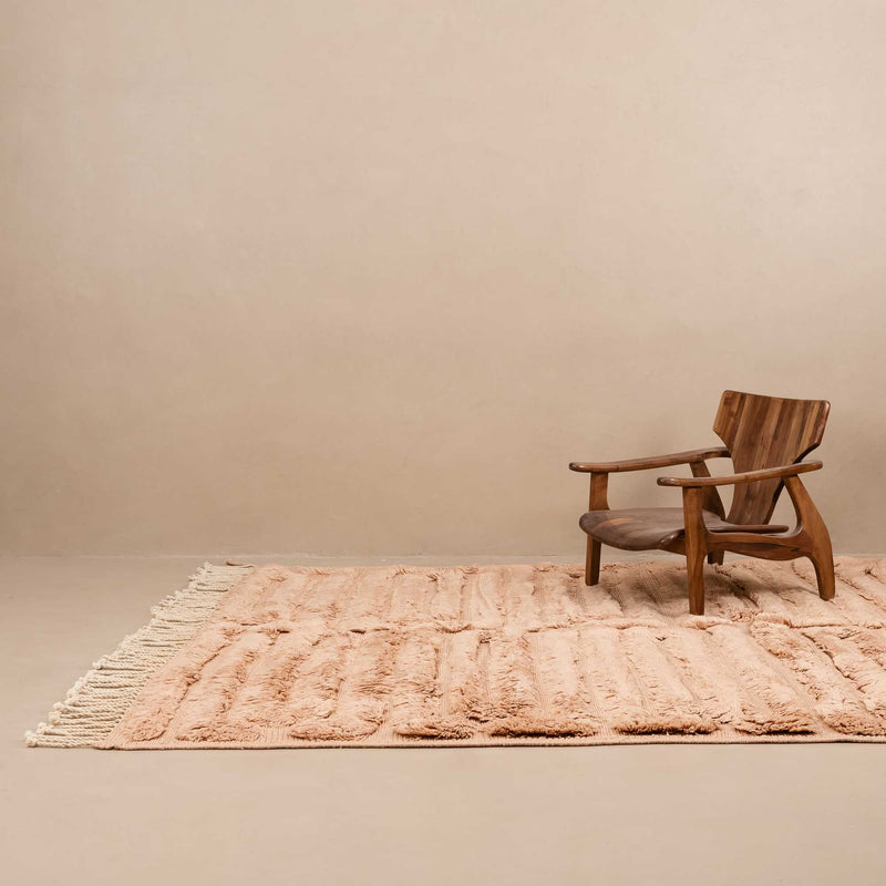 Coral Delight - Luxury Shag Moroccan Rug