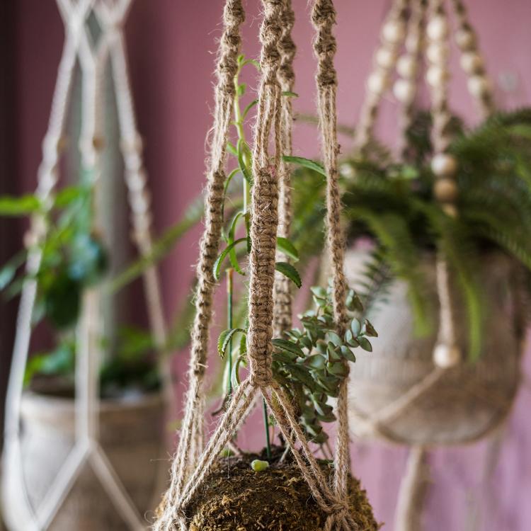 Cotton Hemp Rope Planter Hanger