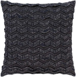 Lochristi Black Pillow Cover
