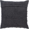 Lochristi Black Pillow Cover