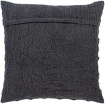 Lochristi Black Pillow Cover