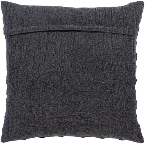 Lochristi Black Pillow Cover