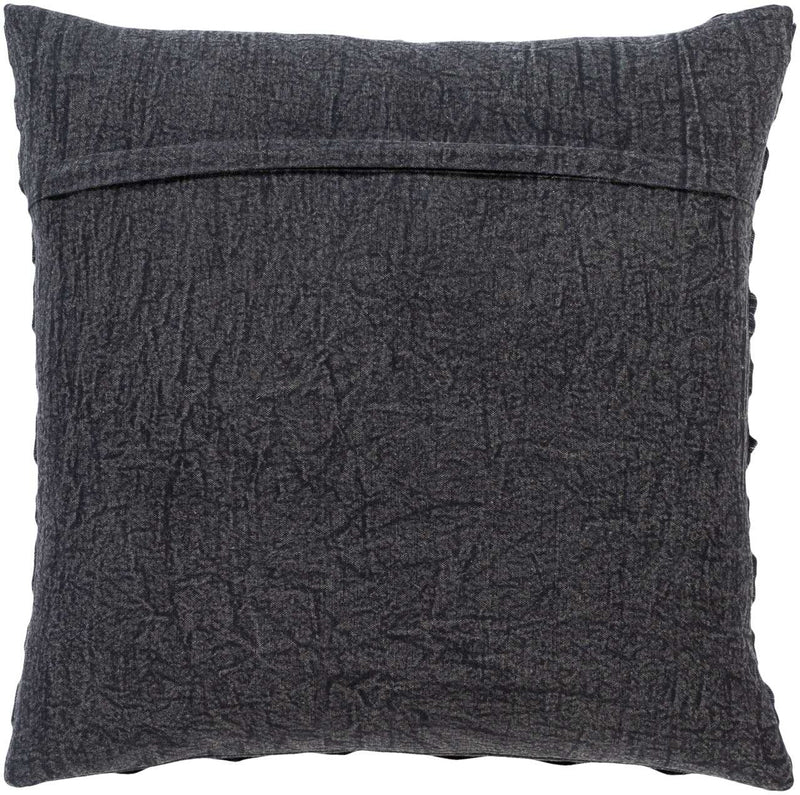 Lochristi Black Pillow Cover