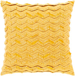 Lochristi Bright Yellow Pillow Cover