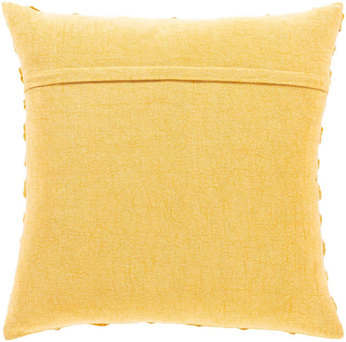 Lochristi Bright Yellow Pillow Cover