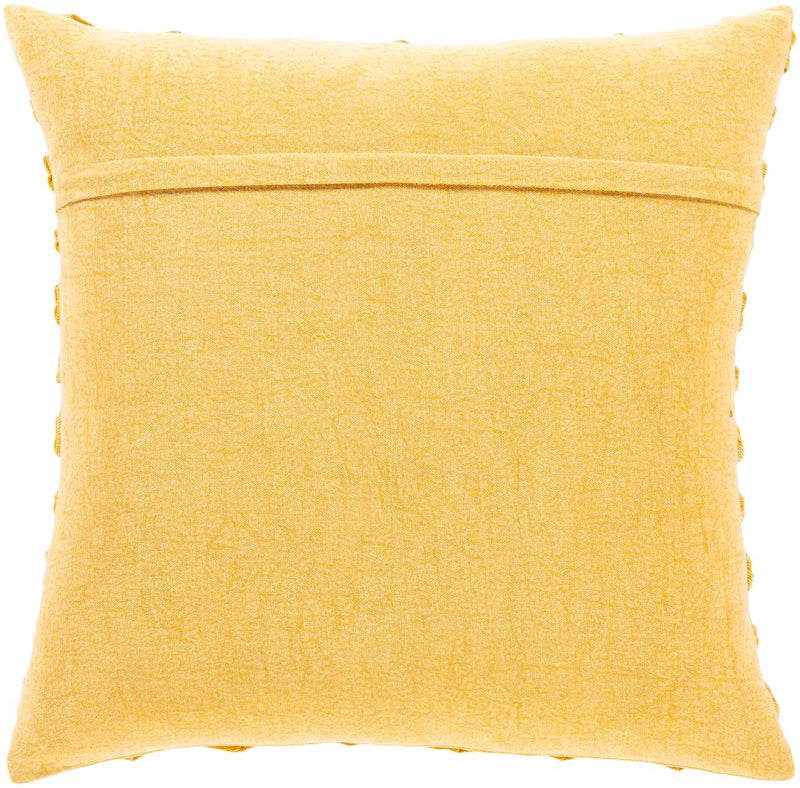 Lochristi Bright Yellow Pillow Cover