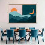 Sun And Moon Outdoor Wall Art