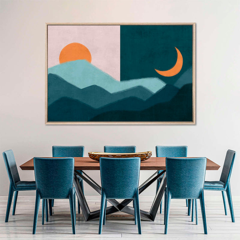 Sun And Moon Outdoor Wall Art
