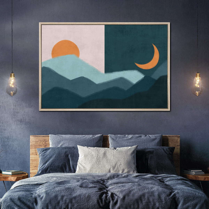 Sun And Moon Outdoor Wall Art