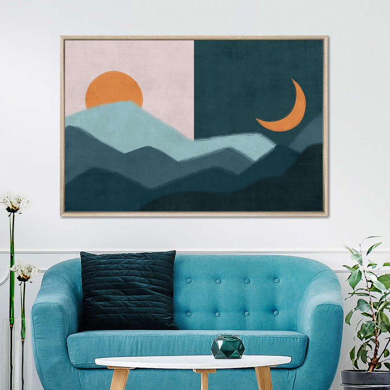 Sun And Moon Outdoor Wall Art