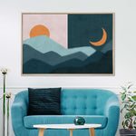 Sun And Moon Outdoor Wall Art