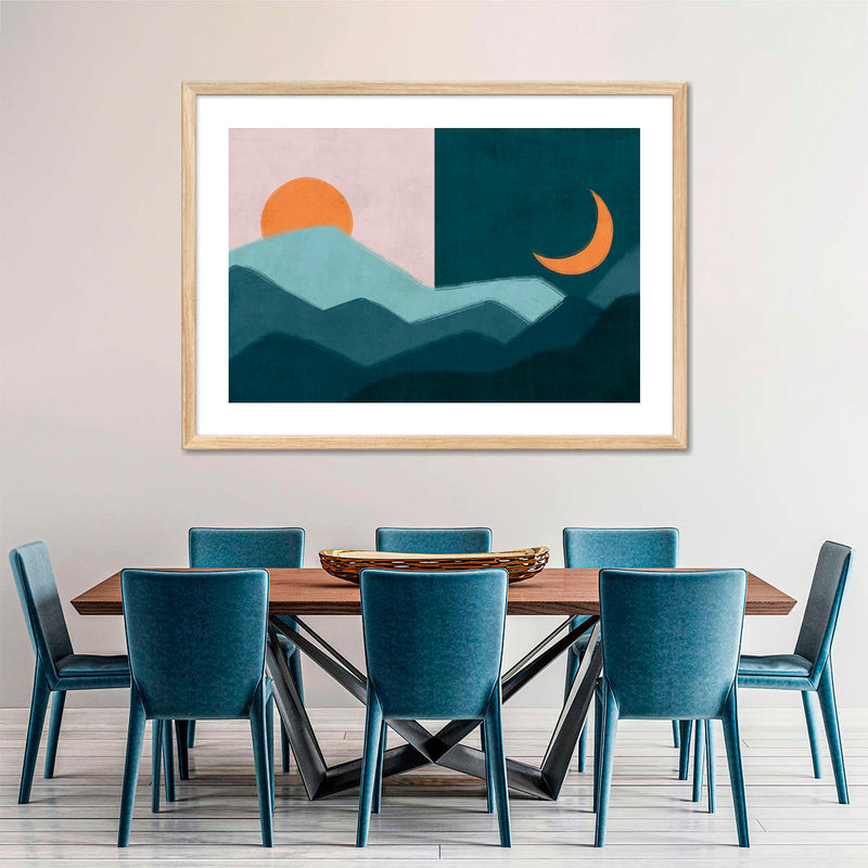 Sun And Moon Outdoor Wall Art