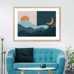 Sun And Moon Outdoor Wall Art