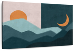 Sun And Moon Outdoor Wall Art