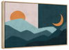 Sun And Moon Outdoor Wall Art
