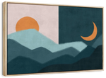 Sun And Moon Outdoor Wall Art