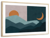 Sun And Moon Outdoor Wall Art