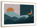 Sun And Moon Outdoor Wall Art