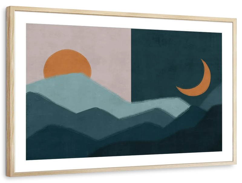Sun And Moon Outdoor Wall Art