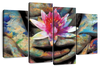 Lotus Flower In Hand Wall Art