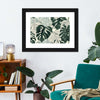 Jungle Monstera Leaves Wall Art