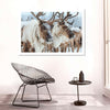 Snow Reindeer Wall Art