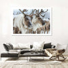 Snow Reindeer Wall Art