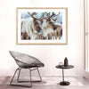 Snow Reindeer Wall Art