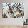 Snow Reindeer Wall Art