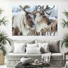 Snow Reindeer Wall Art