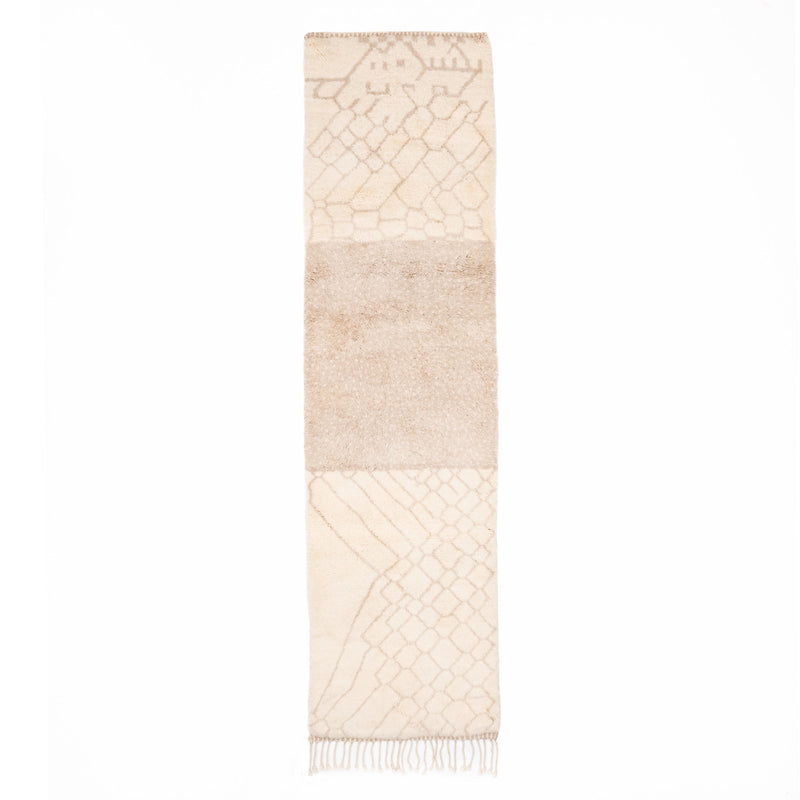 Dara - Luxury Shag Moroccan Runner Rug