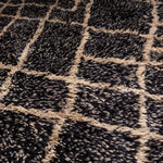 Dark Emperador - Luxury Shag Moroccan Rug