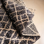 Dark Emperador - Luxury Shag Moroccan Rug